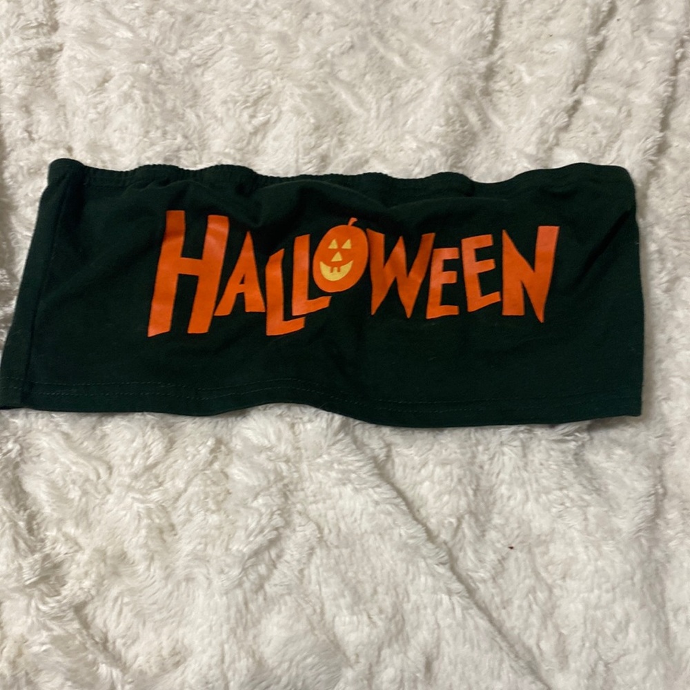 Halloween crop top